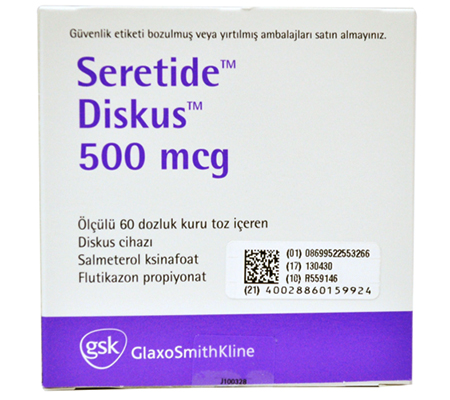 Seretide Diskus 50 mcg/500 mcg (1 inhaler)