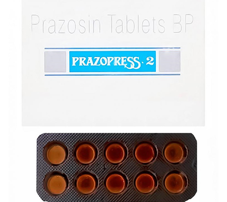 Prazopress 2 mg (10 pills)