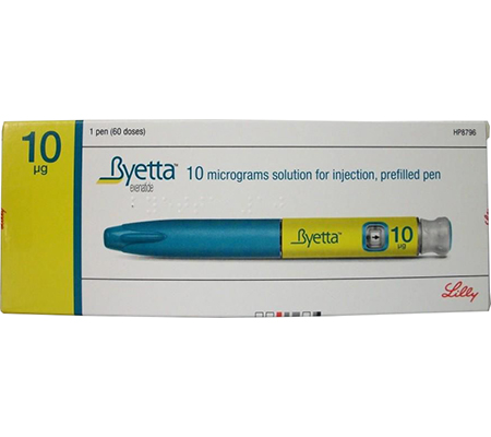 Byetta 10 mcg (1 prefilled pen)