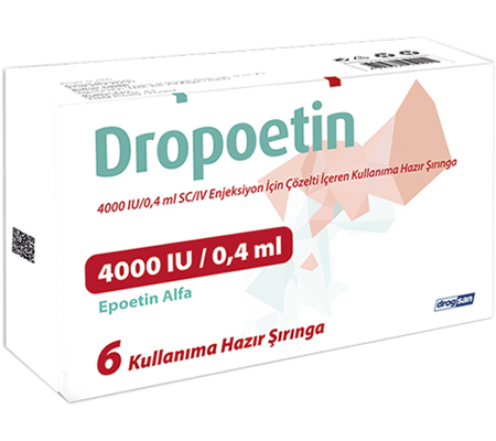 Dropoetin 4000 iu (6 prefilled syringes)